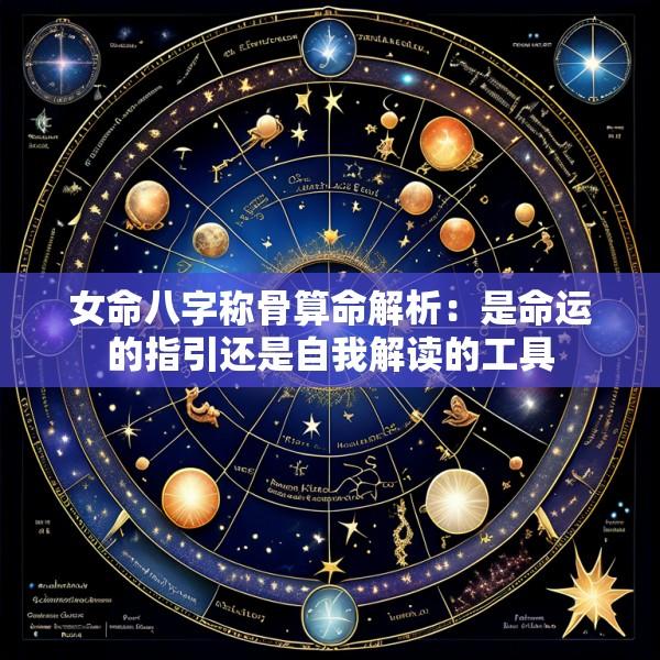 女命八字称骨算命解析：是命运的指引还是自我解读的工具