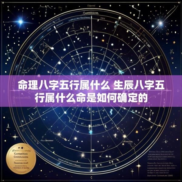 命理八字五行属什么 生辰八字五行属什么命是如何确定的