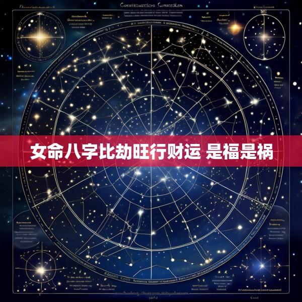 女命八字比劫旺行财运 是福是祸