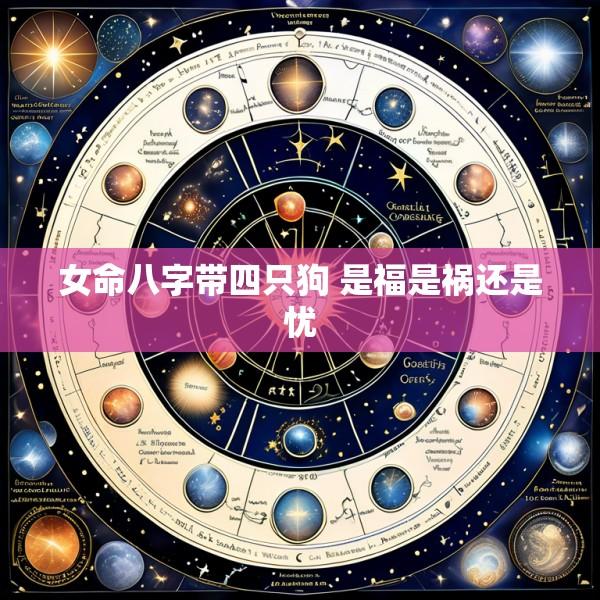 女命八字带四只狗 是福是祸还是忧