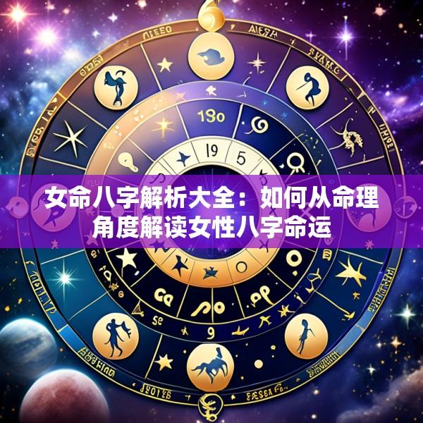 女命八字解析大全：如何从命理角度解读女性八字命运