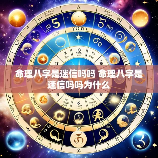 命理八字是迷信吗吗 命理八字是迷信吗吗为什么