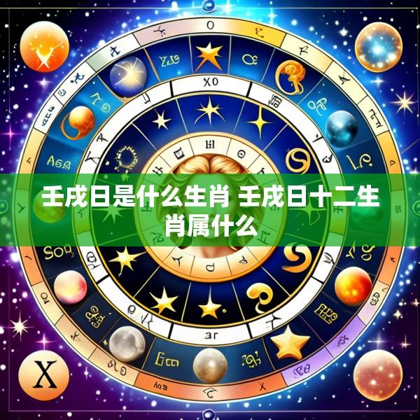 壬戌日是什么生肖 壬戌日十二生肖属什么