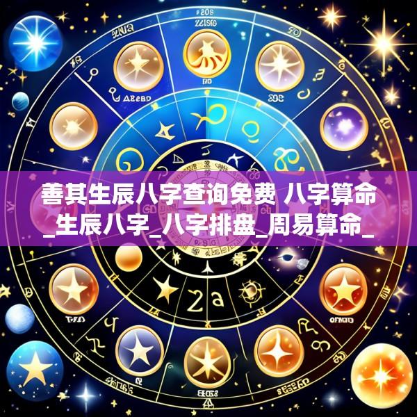 善其生辰八字查询免费 八字算命_生辰八字_八字排盘_周易算命_善奇命理手机版