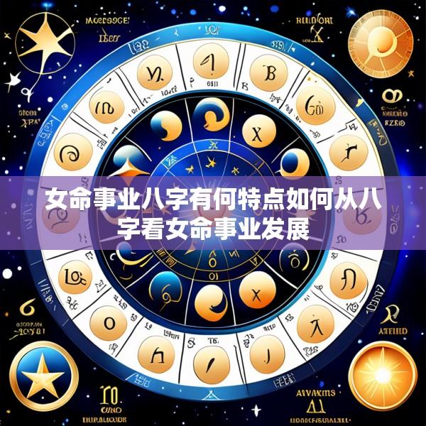 女命事业八字有何特点如何从八字看女命事业发展