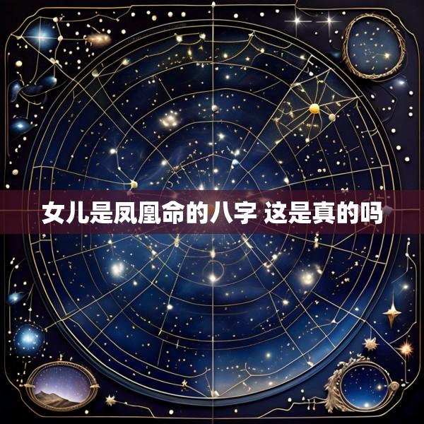 女儿是凤凰命的八字 这是真的吗