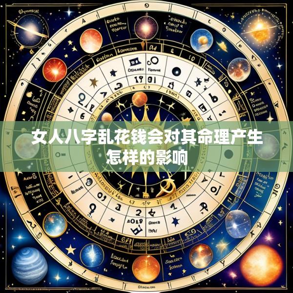 女人八字乱花钱会对其命理产生怎样的影响