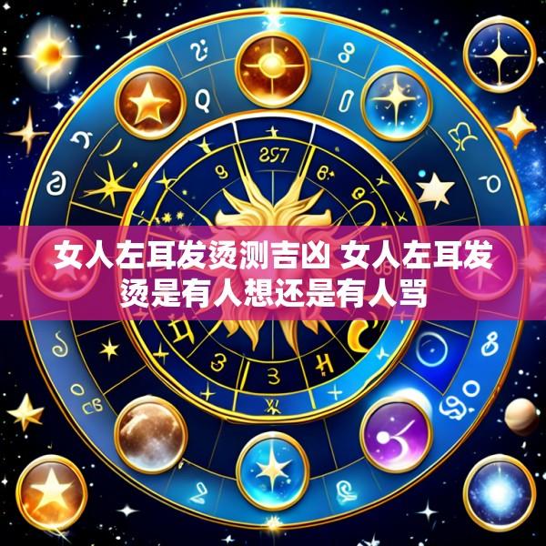 女人左耳发烫测吉凶 女人左耳发烫是有人想还是有人骂