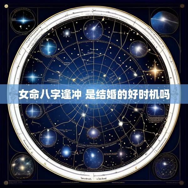 女命八字逢冲 是结婚的好时机吗