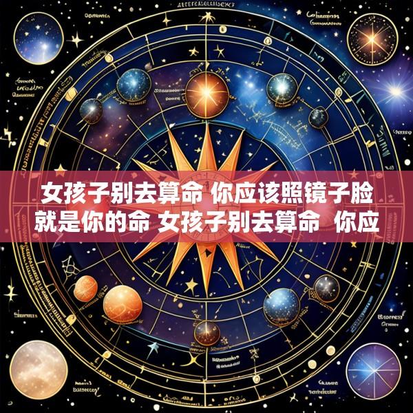 女孩子别去算命 你应该照镜子脸就是你的命 女孩子别去算命  你应该照镜子 脸就是你的命