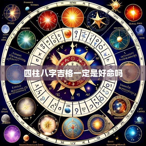 四柱八字吉格一定是好命吗
