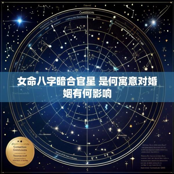 女命八字暗合官星 是何寓意对婚姻有何影响