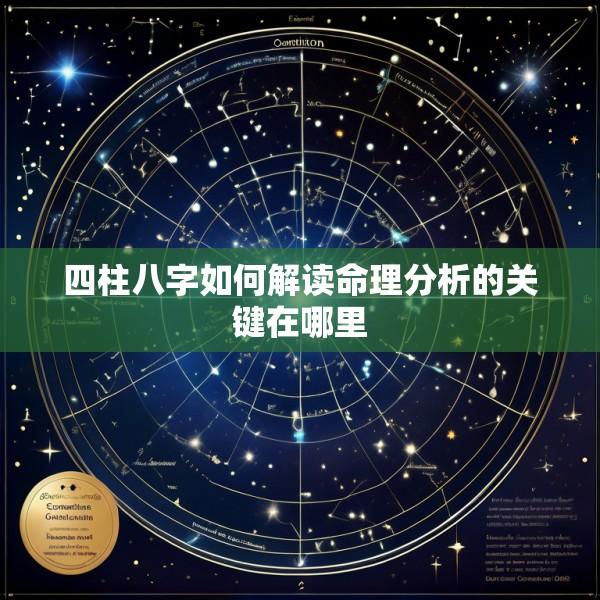 四柱八字如何解读命理分析的关键在哪里