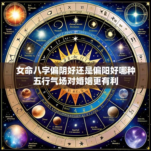 女命八字偏阴好还是偏阳好哪种五行气场对婚姻更有利
