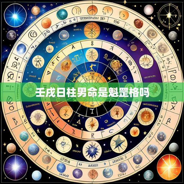 壬戌日柱男命是魁罡格吗