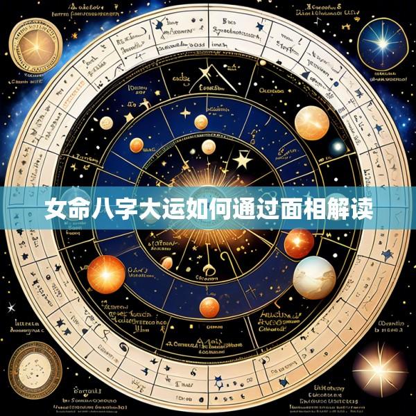 女命八字大运如何通过面相解读