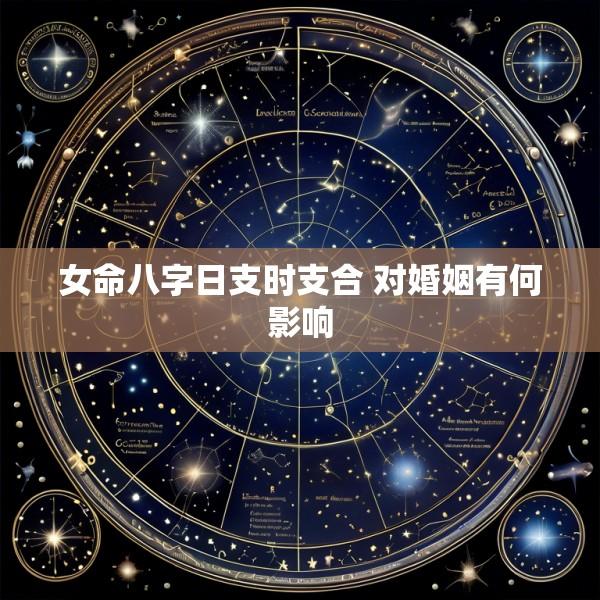 女命八字日支时支合 对婚姻有何影响