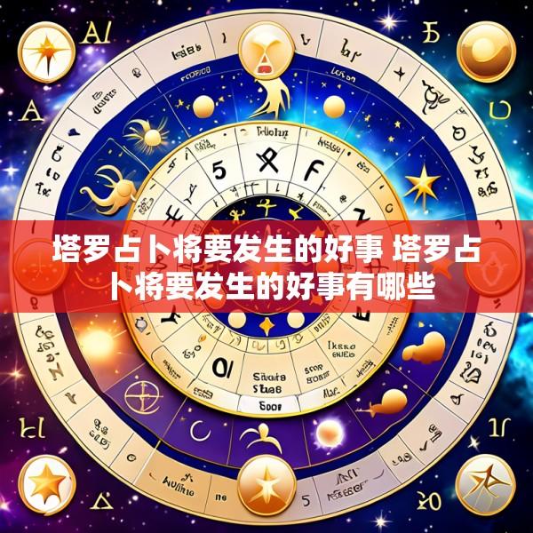 塔罗占卜将要发生的好事 塔罗占卜将要发生的好事有哪些