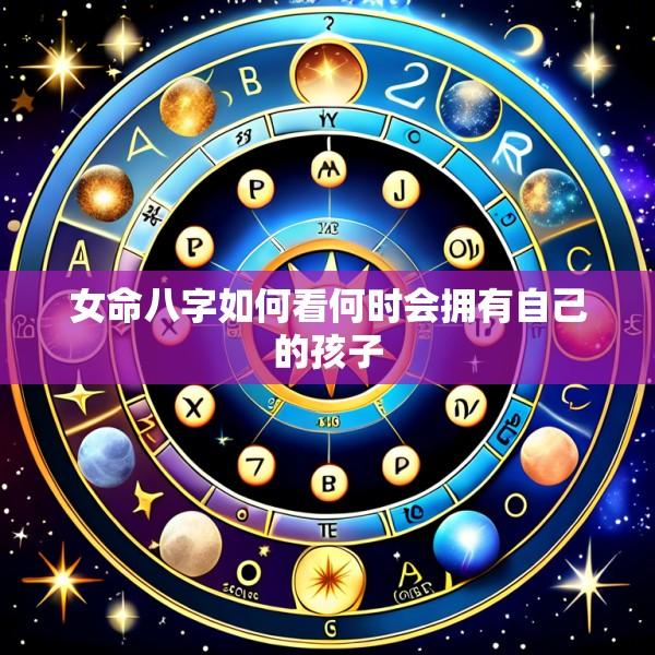 女命八字如何看何时会拥有自己的孩子