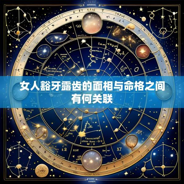 女人豁牙露齿的面相与命格之间有何关联