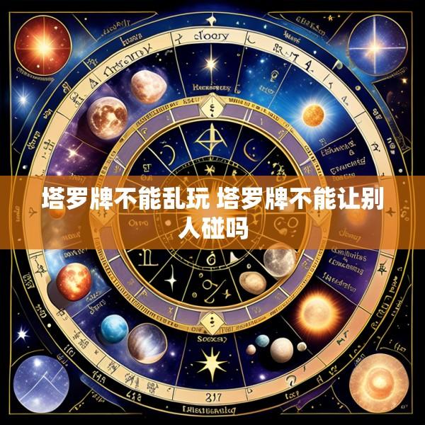 塔罗牌不能乱玩 塔罗牌不能让别人碰吗