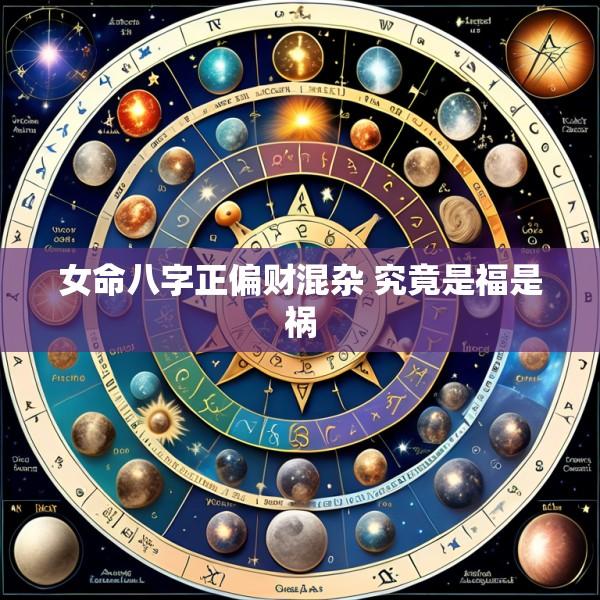 女命八字正偏财混杂 究竟是福是祸