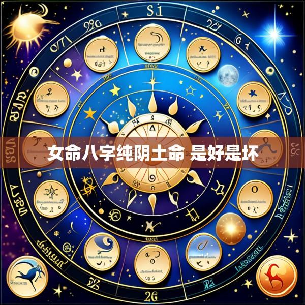 女命八字纯阴土命 是好是坏