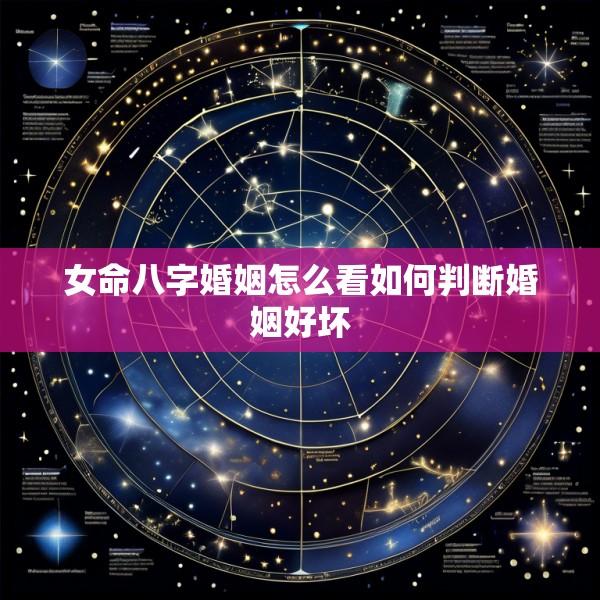 女命八字婚姻怎么看如何判断婚姻好坏