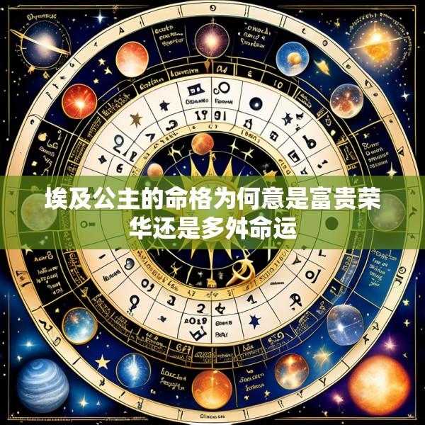 埃及公主的命格为何意是富贵荣华还是多舛命运