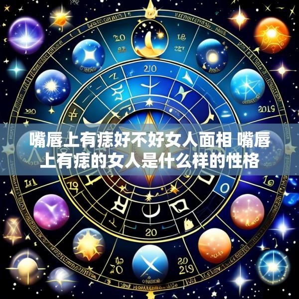 嘴唇上有痣好不好女人面相 嘴唇上有痣的女人是什么样的性格