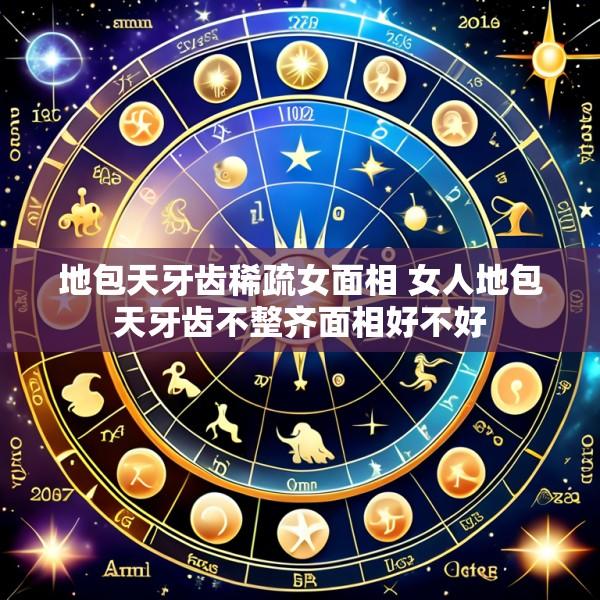 地包天牙齿稀疏女面相 女人地包天牙齿不整齐面相好不好