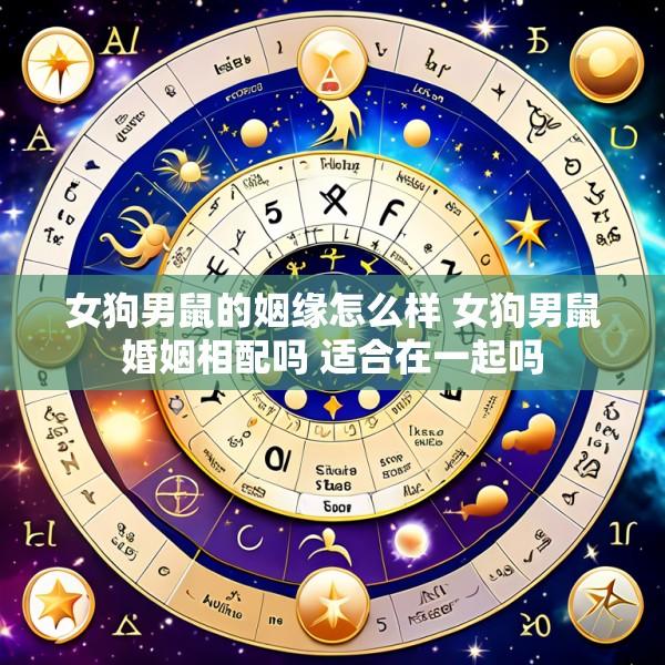 女狗男鼠的姻缘怎么样 女狗男鼠婚姻相配吗 适合在一起吗