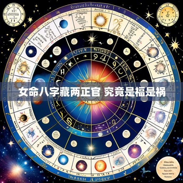 女命八字藏两正官 究竟是福是祸