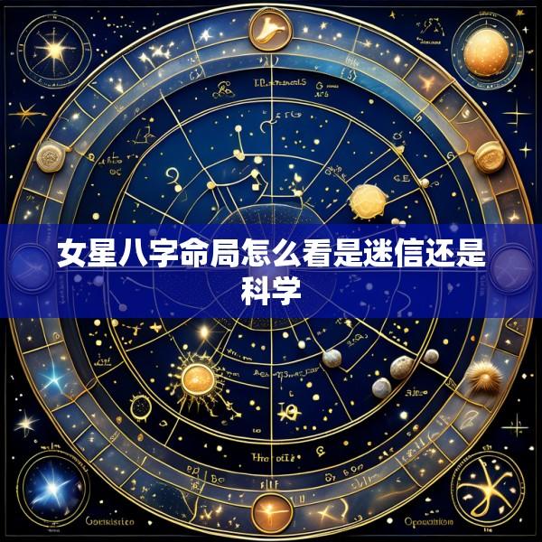 女星八字命局怎么看是迷信还是科学