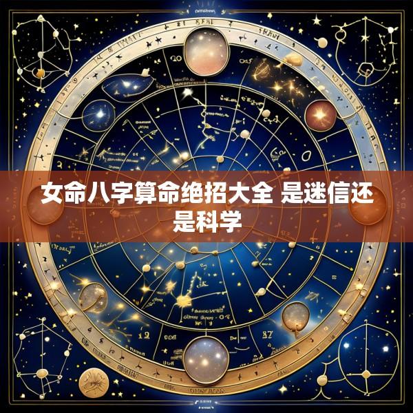 女命八字算命绝招大全 是迷信还是科学