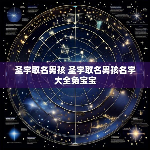 圣字取名男孩 圣字取名男孩名字大全兔宝宝