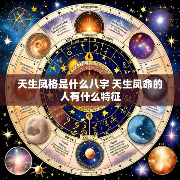 天生凤格是什么八字 天生凤命的人有什么特征