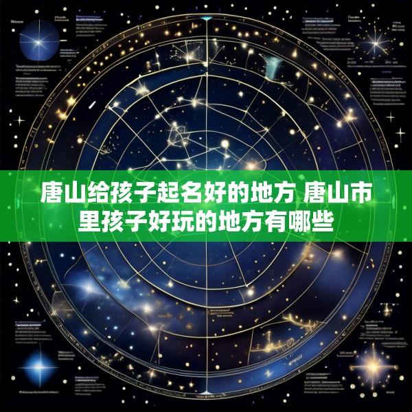 唐山给孩子起名好的地方 唐山市里孩子好玩的地方有哪些
