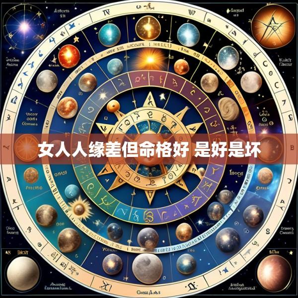 女人人缘差但命格好 是好是坏