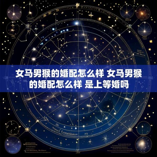 女马男猴的婚配怎么样 女马男猴的婚配怎么样 是上等婚吗