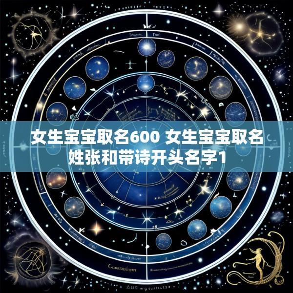 女生宝宝取名600 女生宝宝取名姓张和带诗开头名字1
