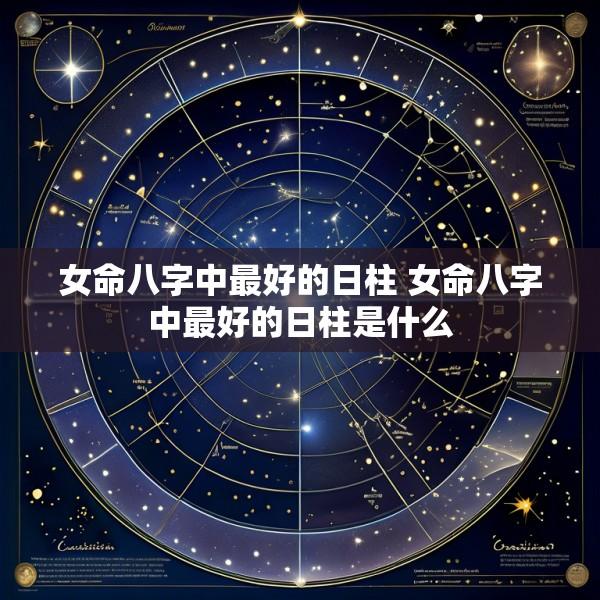 女命八字中最好的日柱 女命八字中最好的日柱是什么