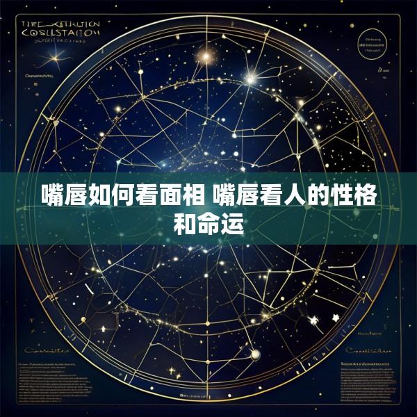 嘴唇如何看面相 嘴唇看人的性格和命运