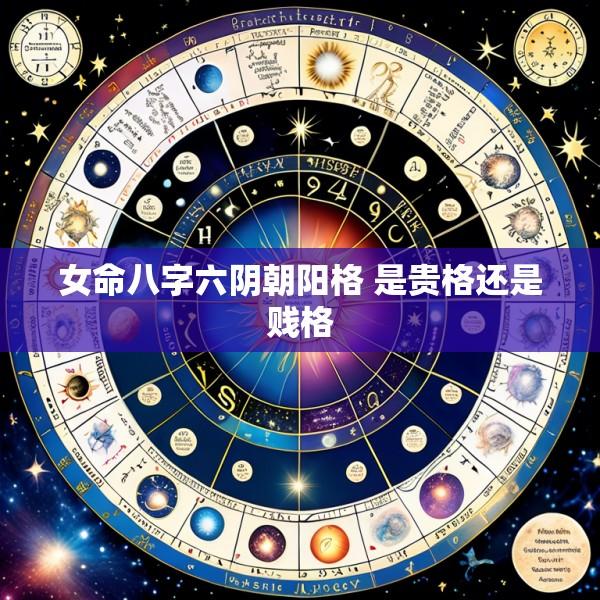 女命八字六阴朝阳格 是贵格还是贱格