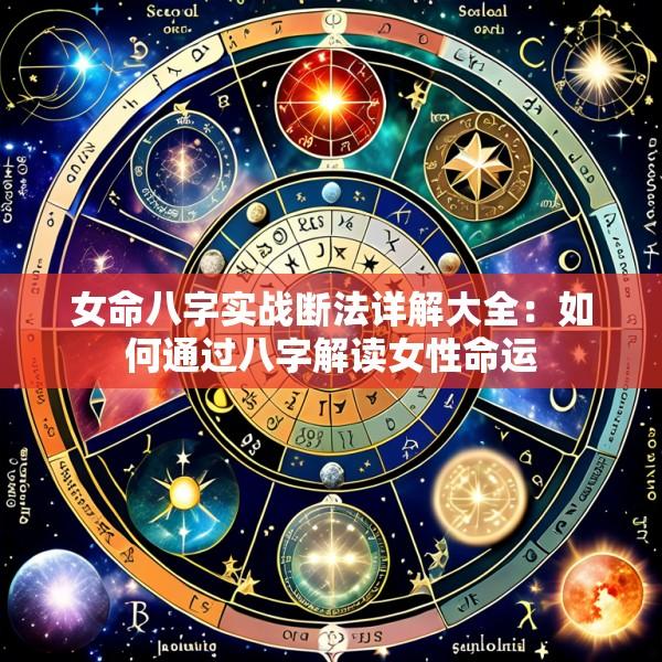 女命八字实战断法详解大全：如何通过八字解读女性命运