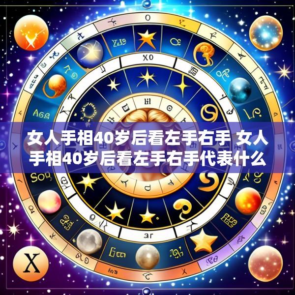 女人手相40岁后看左手右手 女人手相40岁后看左手右手代表什么