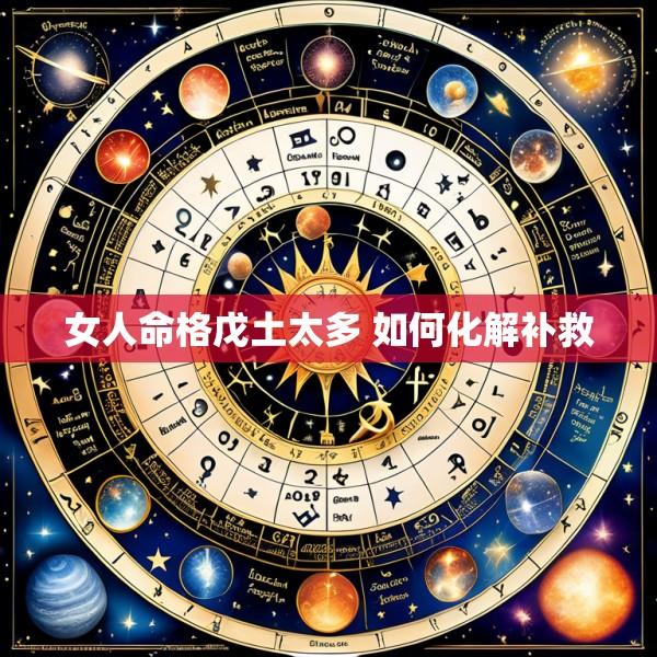 女人命格戊土太多 如何化解补救