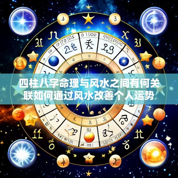 四柱八字命理与风水之间有何关联如何通过风水改善个人运势
