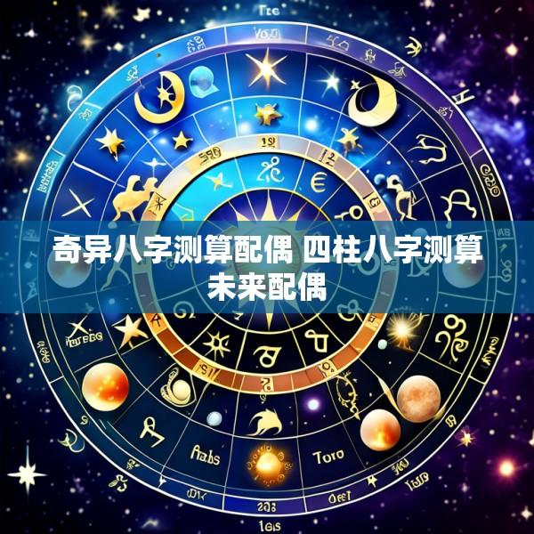 奇异八字测算配偶 四柱八字测算未来配偶