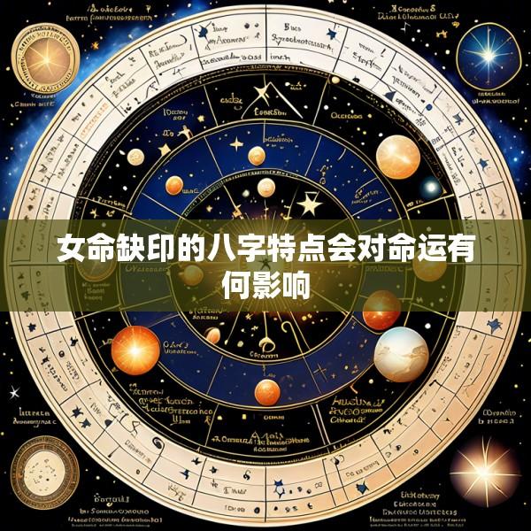 女命缺印的八字特点会对命运有何影响